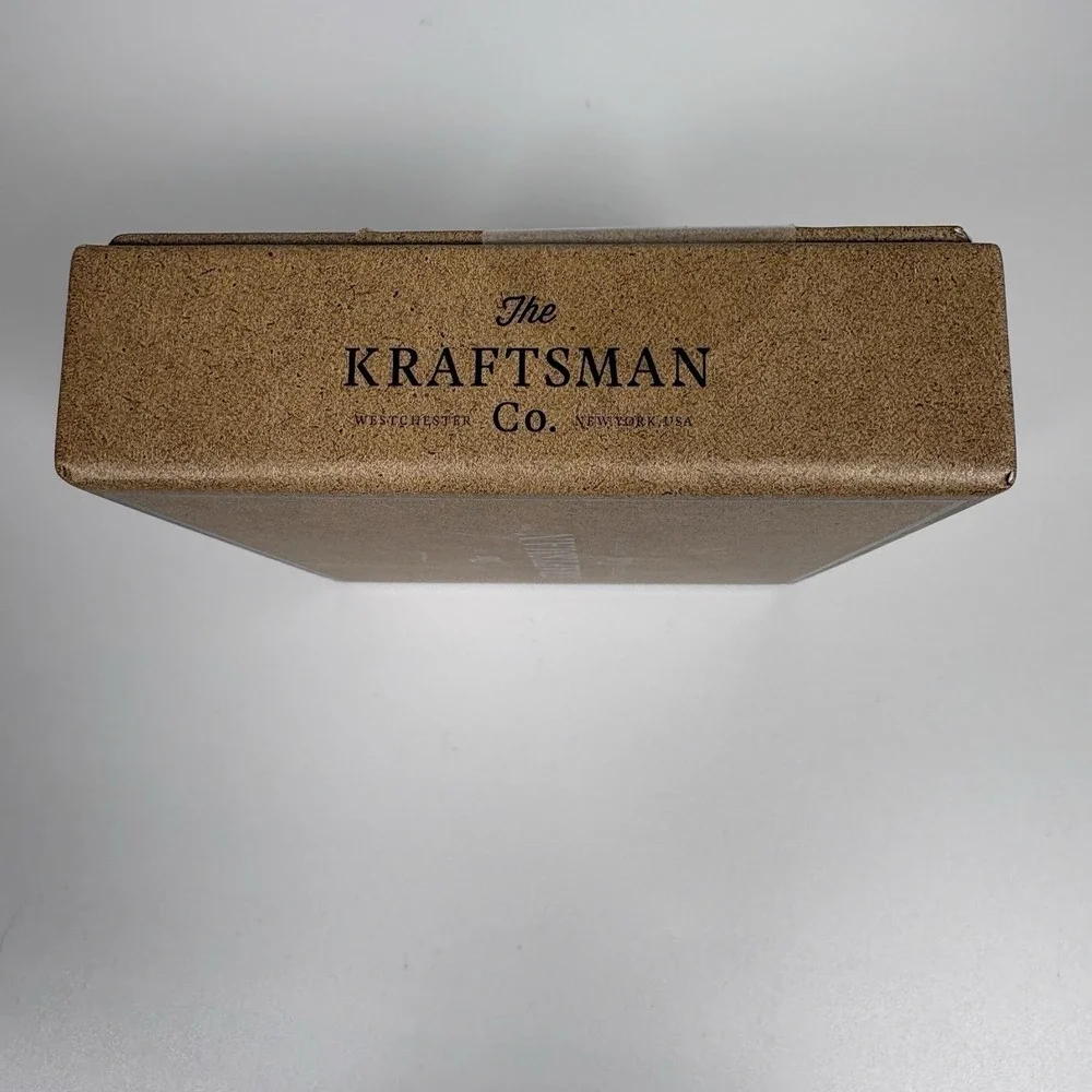 Kraftsman Co Needlepoint Wallet Trout Fly Fishing Blue Brown New in Box